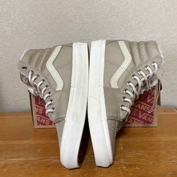 Vans SK8-Hi Cordura Sherpa Walnut men’s size8 women’s size9.5 scratch resistant - Picture 4 of 10